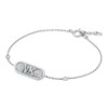 Michael Kors MKC1730CZ040 Silver Crystal Bracelet - J94223