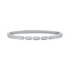 Michael Kors MKC1735CZ040 Silver CZ Bangle - J94230
