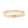 Michael Kors MKJ7697710 Gold Tone CZ Logo Bangle - J94231