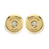 Michael Kors MKC1483AN710 Gold Plated Silver Stud Earrings - J9474