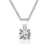 Blossom 9ct White Gold 1 Carat Lab Grown Diamond Necklace - L40083