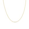 Bonded Silver And 9ct Gold Chain- 18" - M3025