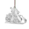 Newbridge Silverware Penguin On A Sleigh Hanging Ornament - P59216