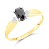 9ct Gold Sapphire And Diamond Ring - R0990
