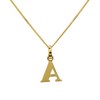 9ct Gold Initial A Necklace - R50122