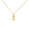 9ct Gold Initial I Necklace - R50134