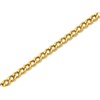 9ct Gold 2mm Wide Hollow Curb Chain - 22in - R9069