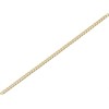 9ct Gold 2mm Wide Hollow Curb Chain - 24in - R9094