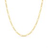 9ct Gold 3.2mm Wide Figaro 24in Necklace - R9117