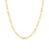 9ct Gold 4mm Wide Figaro 24in Necklace - R9120