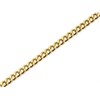 9ct Gold 2mm Wide Hollow Curb Chain - 18in - R9387