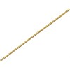 9ct Gold 0.5mm Wide Fine Venetian Solid Box Chain - 22in - R9465