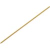 9ct Gold 1mm Wide Spiga Chain - 22in - R9478