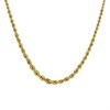 9ct Gold Graduated Rope Chain - 18in - R9540