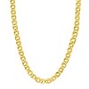 9ct Gold Double Curb Chain - 18in - R9550