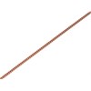9ct Rose Gold Fine Solid Curb Chain - 22in - R9628