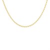 9ct Gold Round Belcher Chain - 16in - R9829