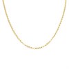 9ct Gold 2mm Wide Belcher Chain - 18in - R9830