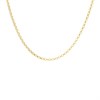 9ct Gold Round Belcher Chain - 22in - R9832