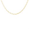 9ct Gold 3mm Wide Hollow Belcher Chain - 18in - R9833