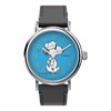 Timex TW2V60600 Peanuts Snoopy Black Leather Strap Watch - W04214