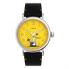 Timex TW2V60400 Peanuts Snoopy Black Leather Strap Watch - W04216