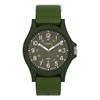 Timex TW2V96000 Trend Indiglo Green Recycled Fabric Strap Watch - W04220