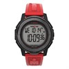 Timex TW5M57900 Ironman Adrenaline Digital Chronograph Red Plastic Strap Watch - W04222