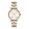 Michael Kors MK7550 Corey Two Tone Stone Set Bracelet Watch - W08214
