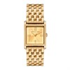 Michael Kors MK4934 Petite Georgie Gold Tone Square Case Bracelet Watch - W08243