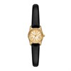 Michael Kors MK4901 Micro Lexington Black Leather Strap Watch - W08253