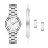 Michael Kors MK7563SET Slim Runway Watch, Bangle & Earrings Gift Set - W08255