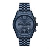Michael Kors MK8480 Lexington Chronograph Blue IP Bracelet Watch - W08258