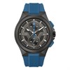 Bulova 98B380 Maquina Chronograph Blue Silicone Strap Watch - W09365