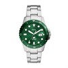 Fossil FS6033 Blue Dive Green Dial Bracelet Watch - W10394