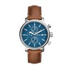 Fossil BQ2847 Rhett Multifunction Brown Leather Strap Watch - W10432