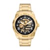 Fossil ME3257 Bronson Automatic Gold Tone Bracelet Watch - W10450