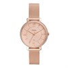Fossil ES4628 Jacqueline Rose Gold Tone Mesh Bracelet Watch - W10523