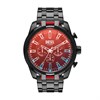Diesel DZ4589 Split Chronograph Black IP Bracelet Watch - W11222