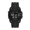 Diesel DZ2158 Master Chief Black Silicone Strap Watch - W11350
