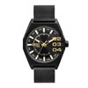 Diesel DZ2194 Scraper Black IP Mesh Bracelet Watch - W11354