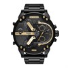 Diesel DZ7435 Mr. Daddy 2.0 Chronograph Black IP Bracelet Watch - W11356