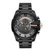 Diesel DZ4479 Mega Chief Black IP Bracelet Watch - W11358