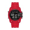 Diesel DZ2159 Master Chief Red Silicone Strap Watch - W11367