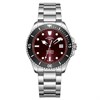 Rotary RGB05430/17 Seamatic 300 Automatic Stainless Steel Red Dial Divers Watch - W13336