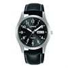 Lorus RXN79DX9 Black Leather Strap Watch - W16375