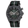 Seiko SSB411P1 Chronograph Striped Nylon Strap Watch - W24136