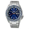 Seiko 5 Sports SRPK65K1 Petrol Blue 'Checker Flag' Watch - Special Edition - W24229