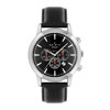 Spirit SP1003 Sports Chronograph Black Leather Strap Watch - W27118