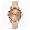 Sekonda 2452 Rose Tone Nude Strap Watch - W32152